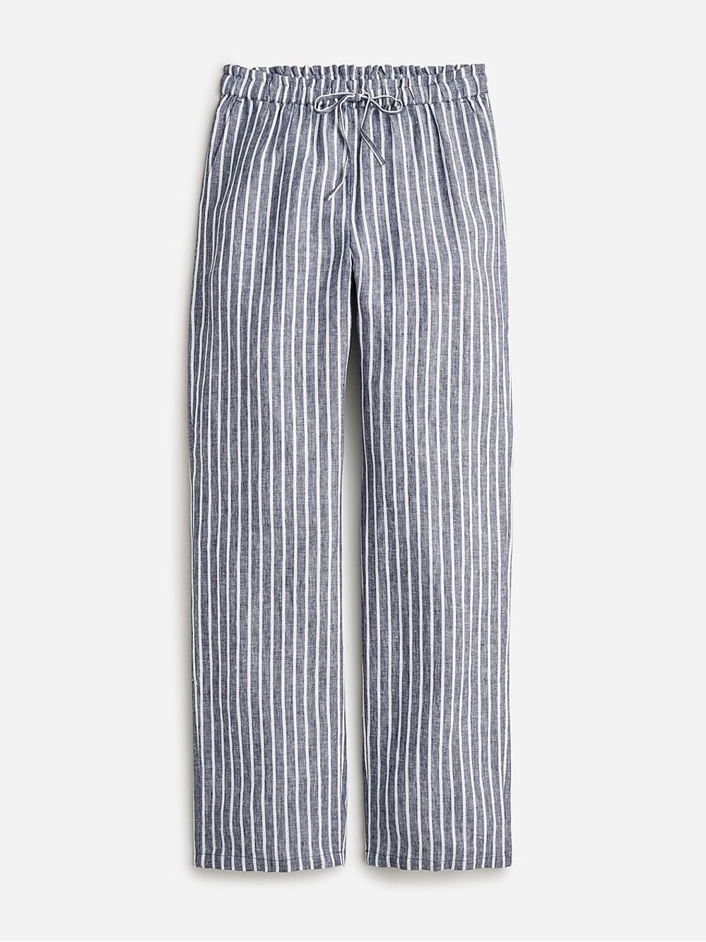 Blue striped pants